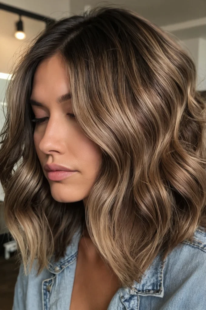 Ash Brown Balayage