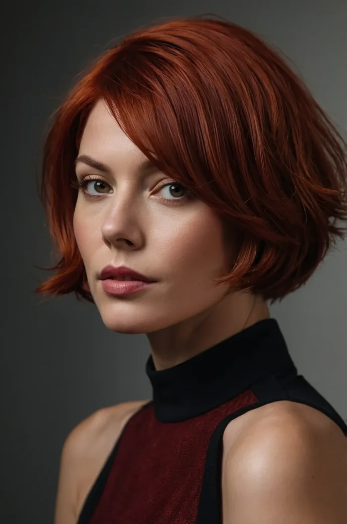 Auburn Red Bob