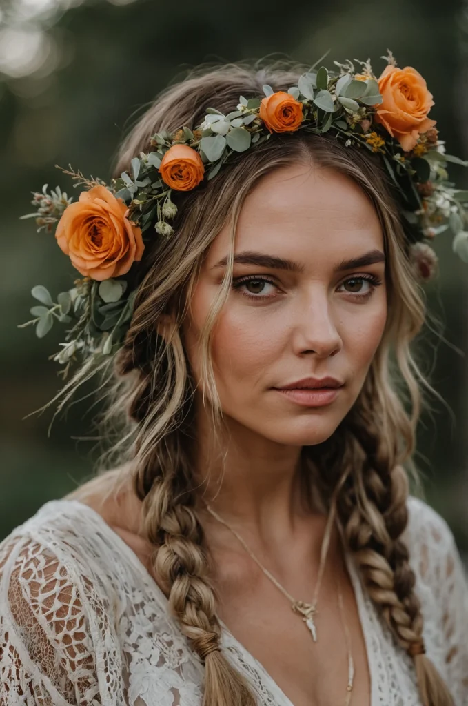 Bohemian Braid Crown