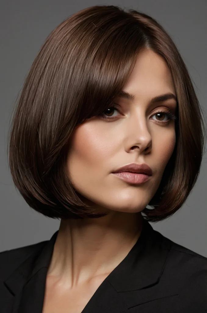 Chocolate Brown Bob