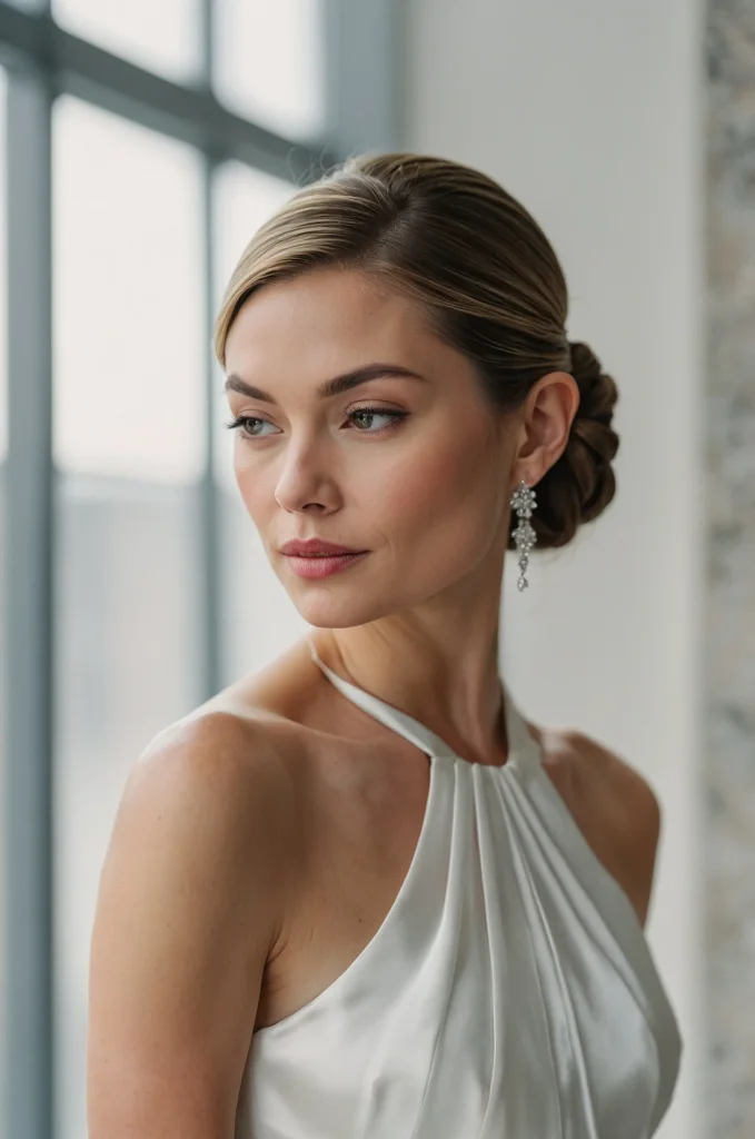 Classic Chignon Elegance