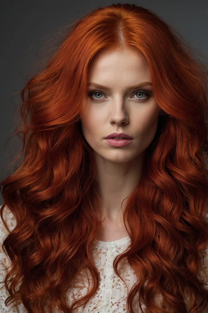 Fiery Red Hair