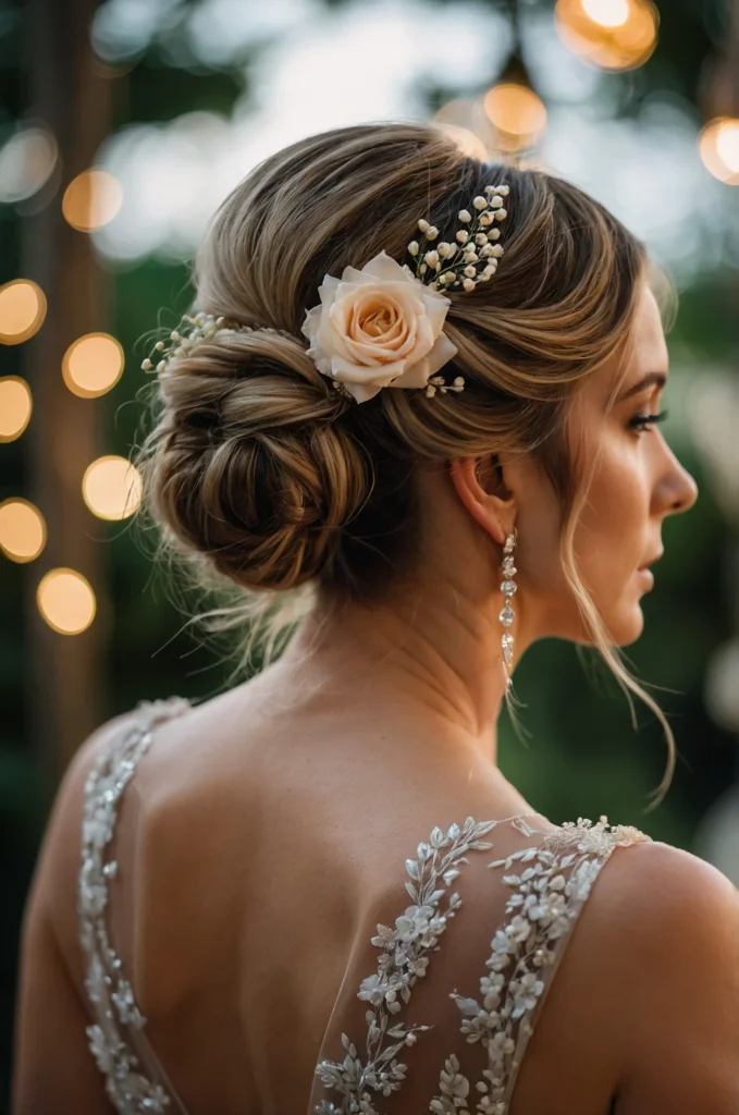 Floral Accessory Updo