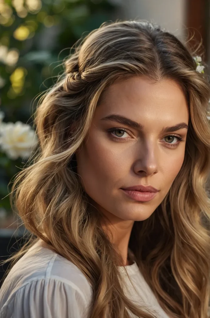 Half-Up, Half-Down with Waves