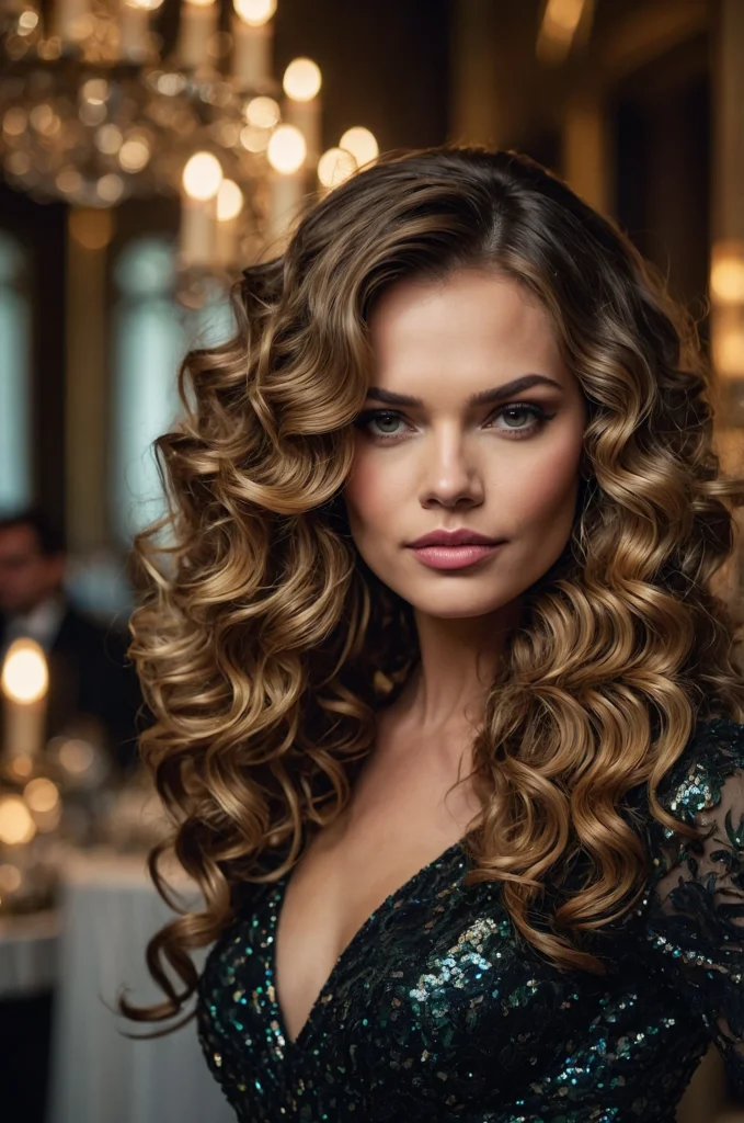 Hollywood Curls Elegance