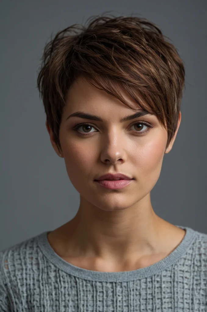 Layered Pixie Cut