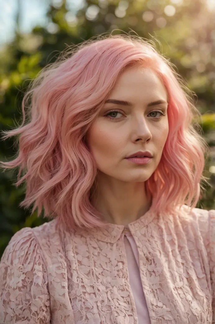 Pastel Pink Hair