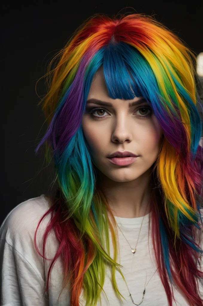 Rainbow Hair