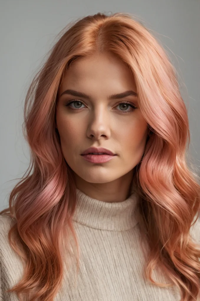 Rose Gold Hair