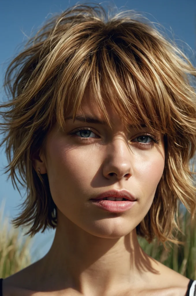 Shaggy Layers with a Textured Fringe