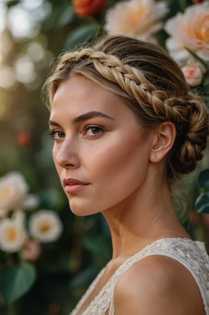 Side Braided Bun