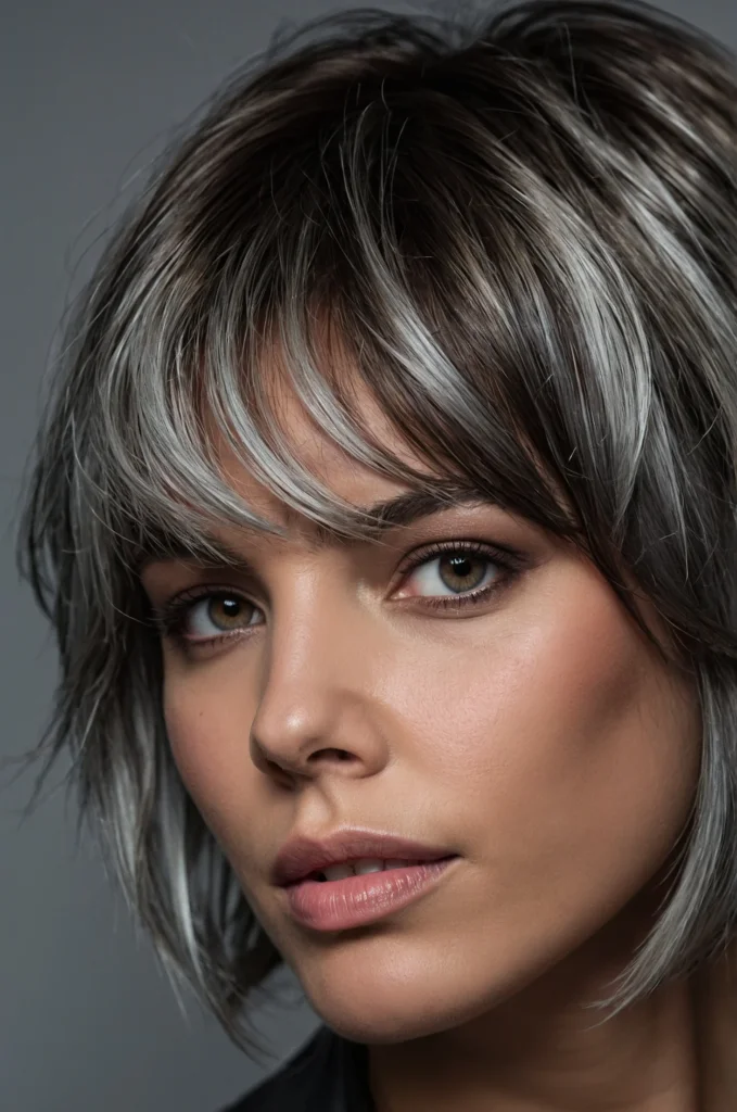 Silver Grey Highlights