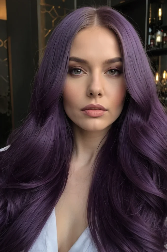 Violet Purple Hair