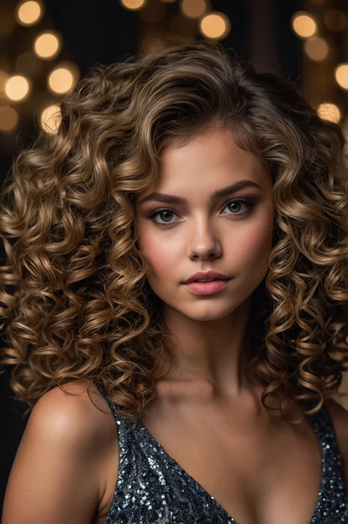 Voluminous Curls