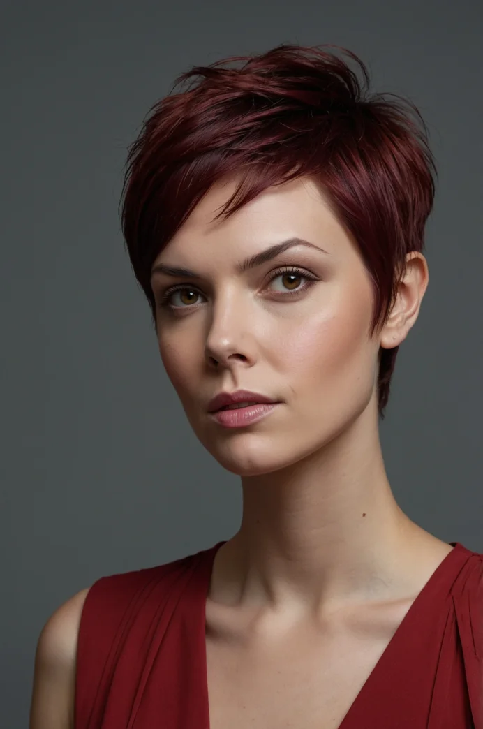 Asymmetrical Pixie with Volume