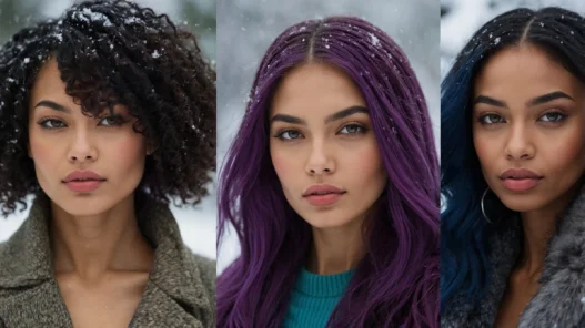 15 Bold Hair Colors for a Vibrant Winter Look