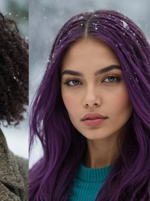 15 Bold Hair Colors for a Vibrant Winter Look