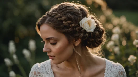 Braided Wedding Hairstyles for Long and Curly Hair