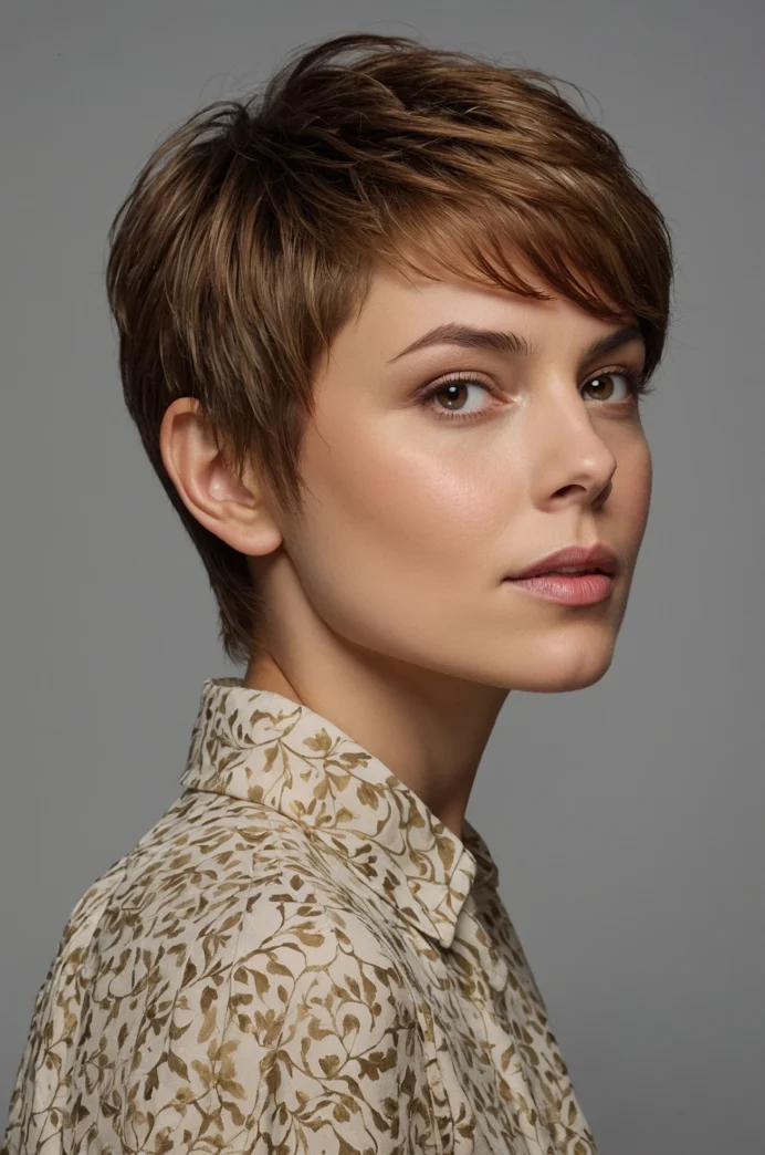 Classic Layered Pixie