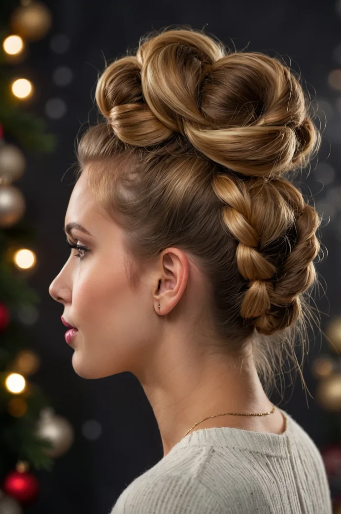 Double Twisted Buns