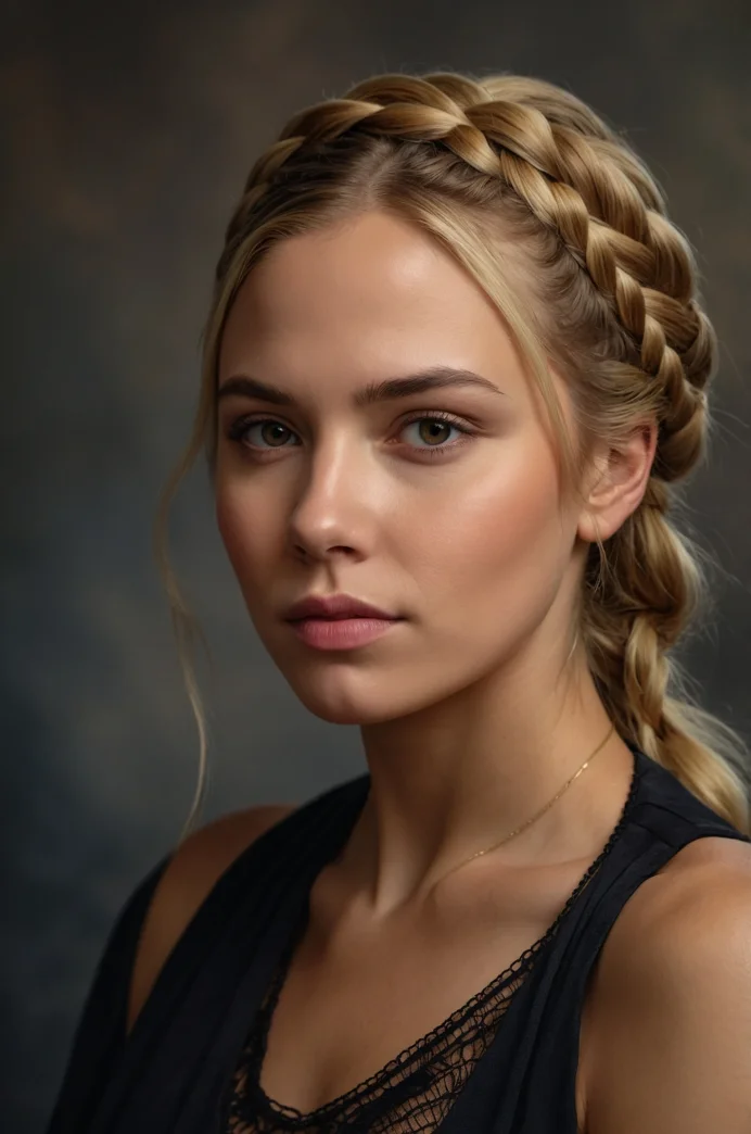 Dutch Braid Crown