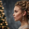 14 Glamorous Curly Updos for Christmas Celebrations