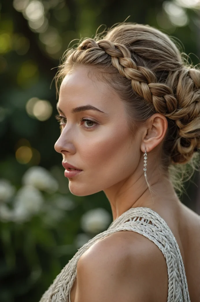 Intricate Braided Updo