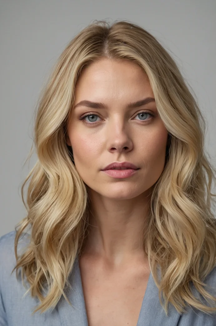 Middle Part Textured Lob