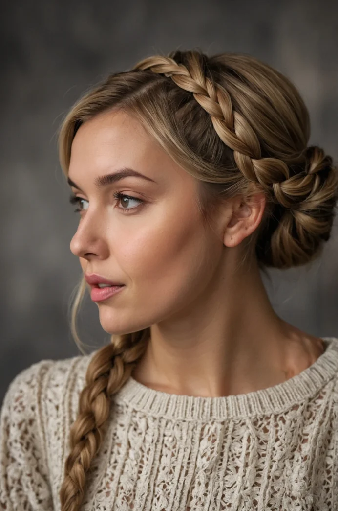 Milkmaid Braids