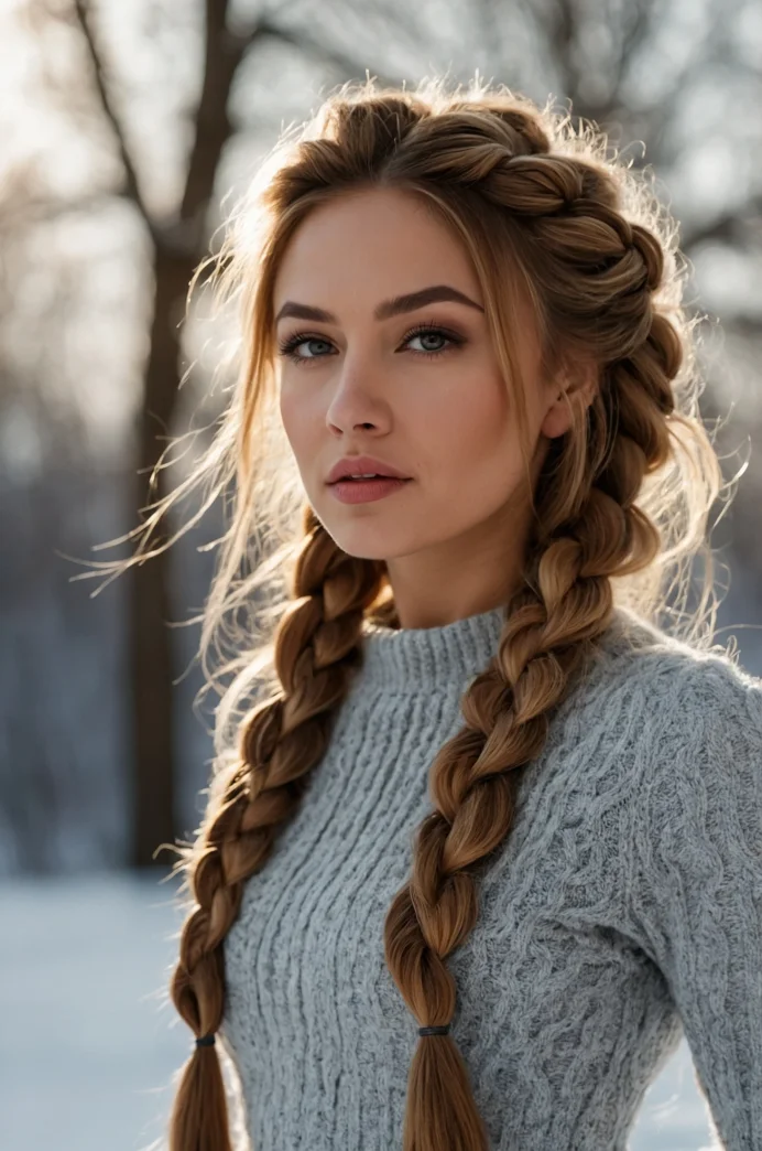 Pull-Through Braid