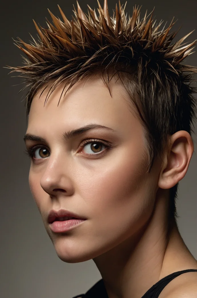 Spiky Pixie for Thin Hair