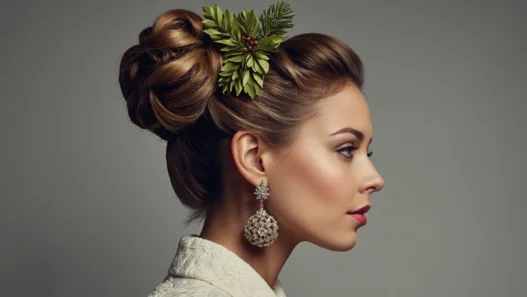 15 Stylish Updos for Thin Hair This Christmas