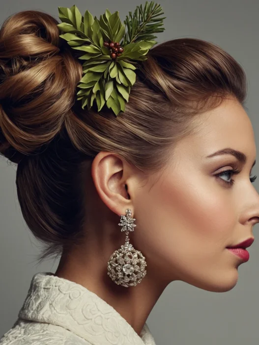 15 Stylish Updos for Thin Hair This Christmas