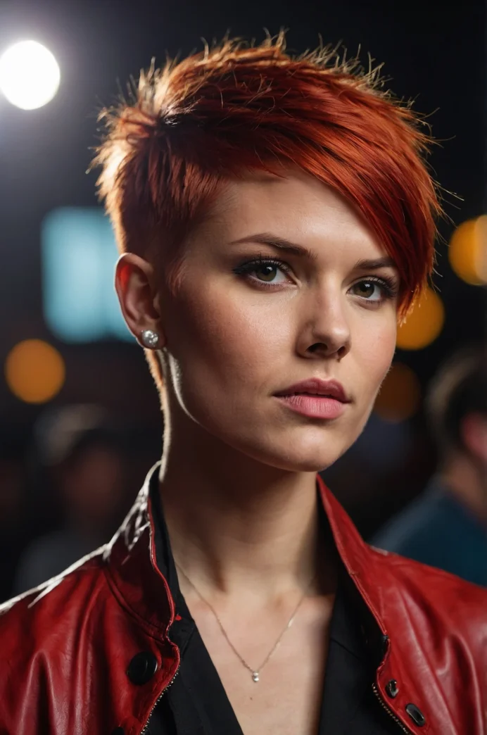 Undercut Pixie with Short Top