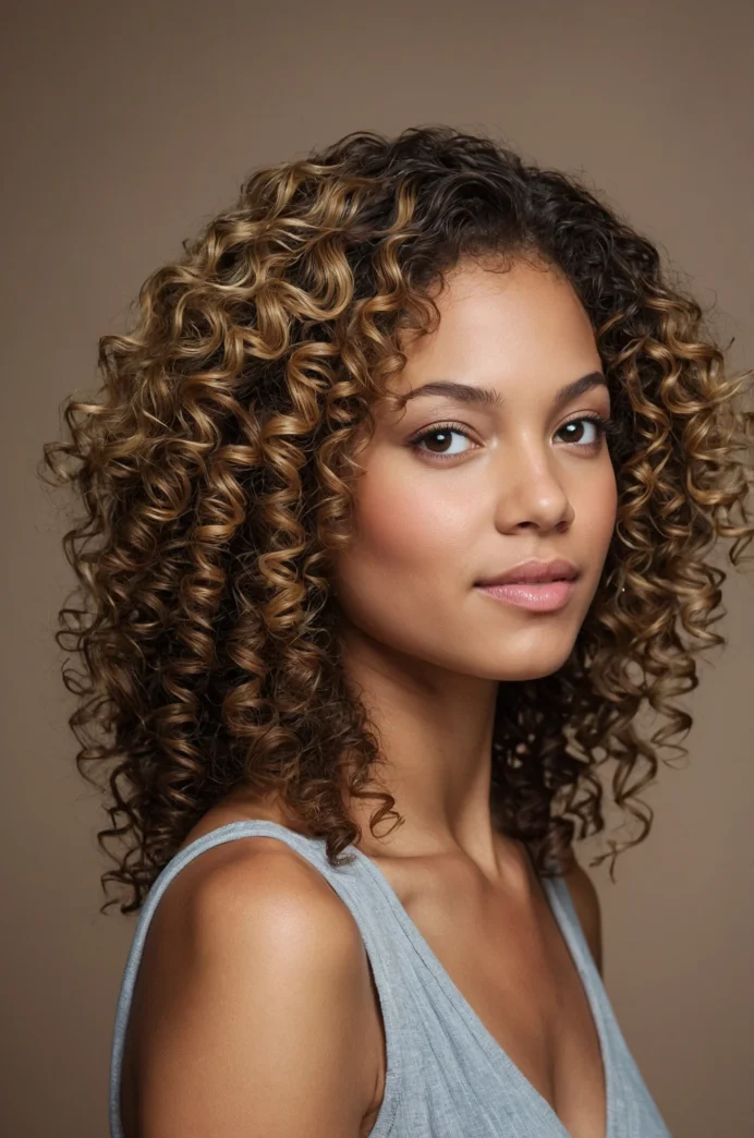 Wash-and-Go with Defined Curls