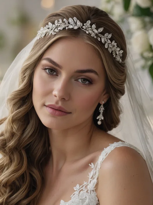 Wedding Hairstyles Featuring Elegant Hair Accessories