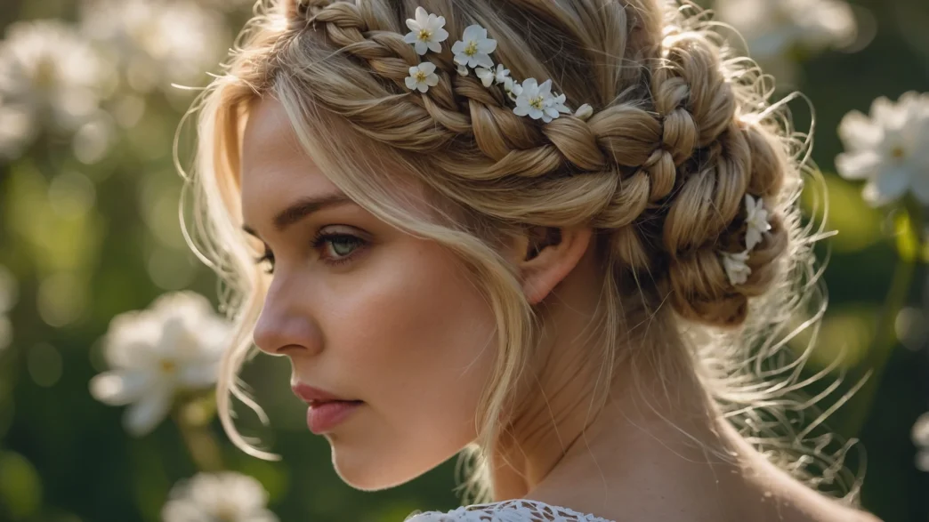 Floral-Inspired Braided Styles for a Romantic Spring Look