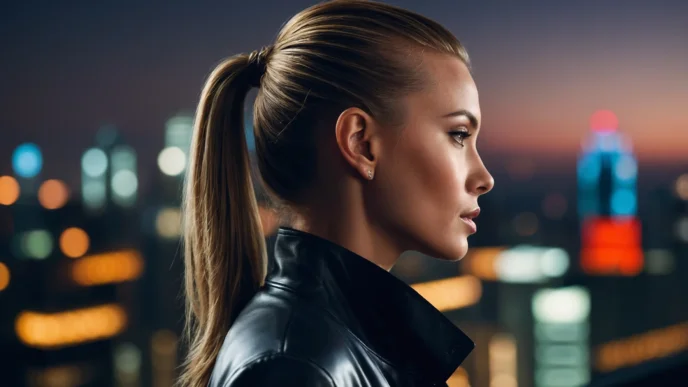 Wet-Look Hairstyles for a Sleek Summer Vibe