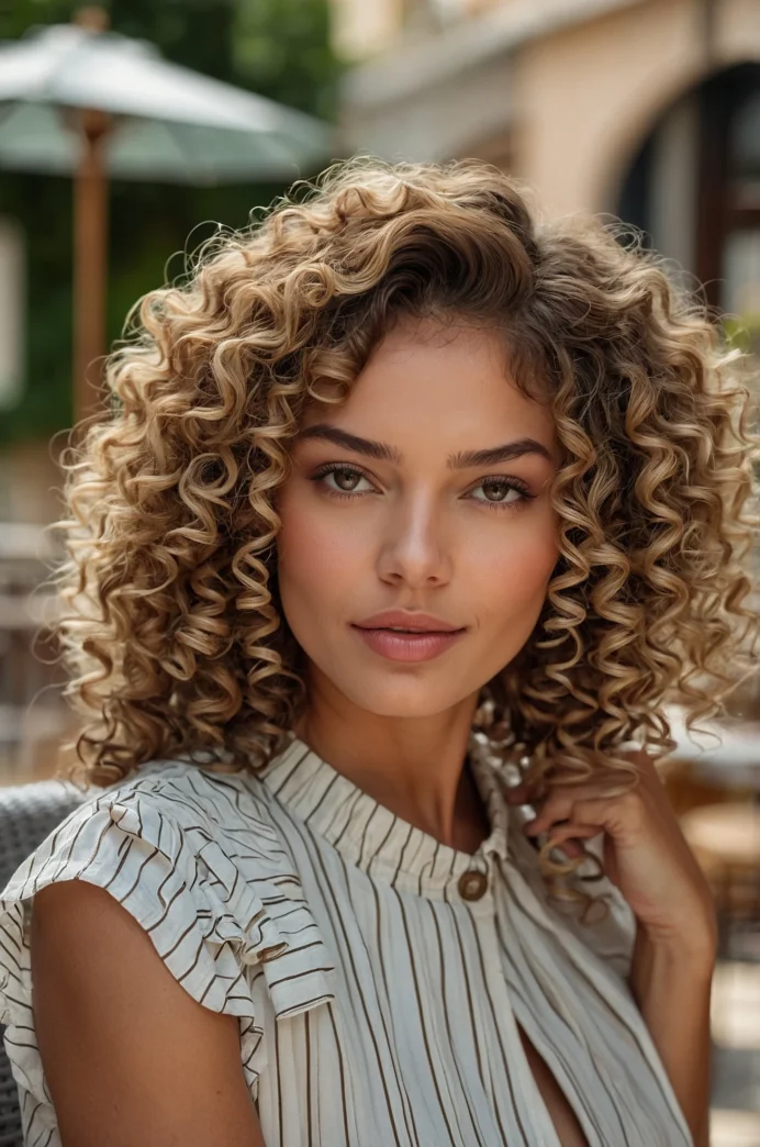 Curly Finger Coils