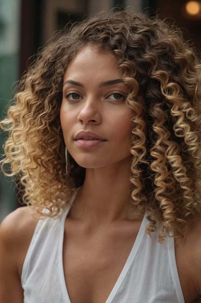 Wash-and-Go Defined Curls