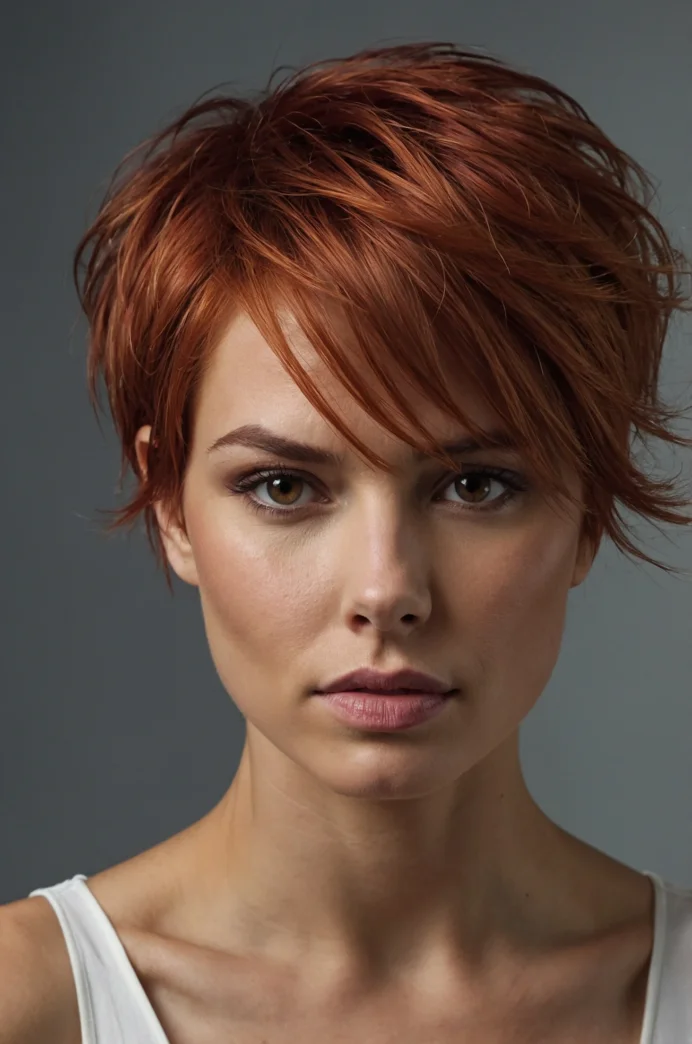 The Asymmetrical Textured Pixie
