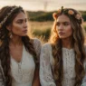 Braided Half Up Half Down Ideas for Boho Vibes
