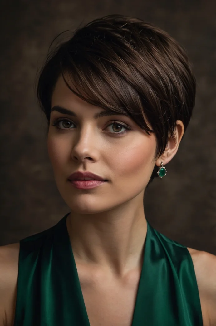 The Brunette Close Crop