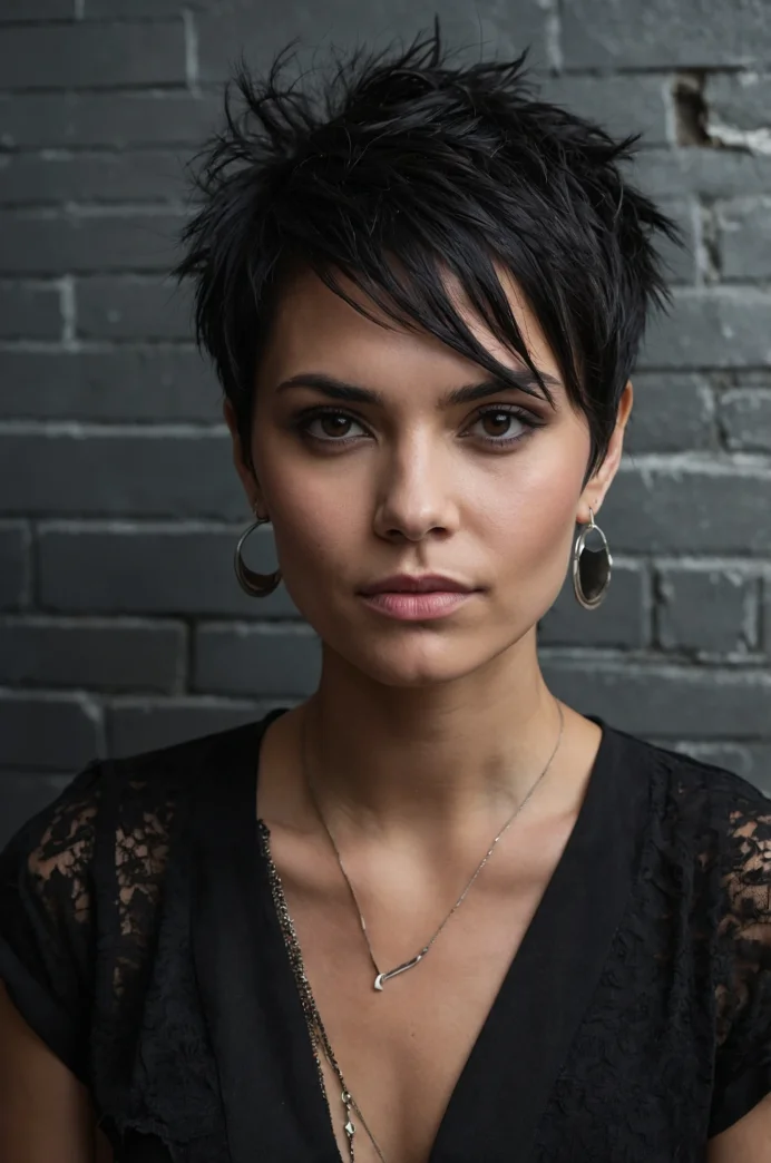 The Choppy Layered Pixie