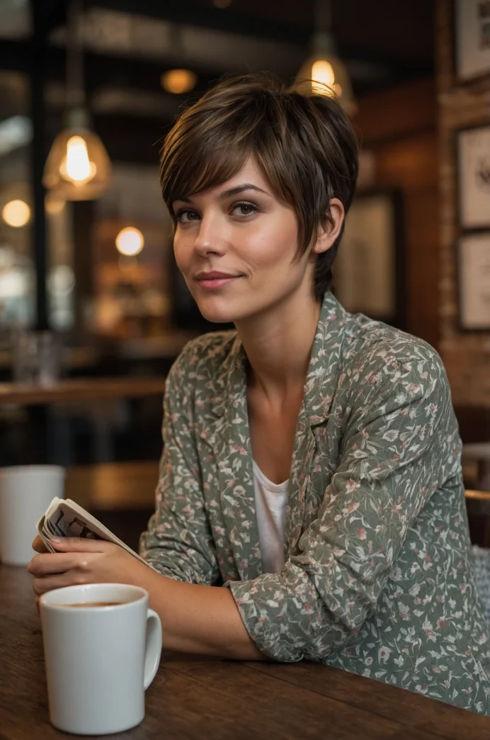 The Easy Grown-Out Pixie