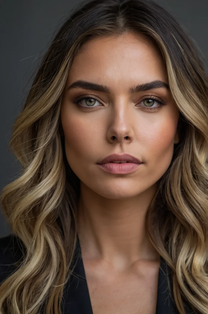 Face-Framing "Money Piece" Balayage