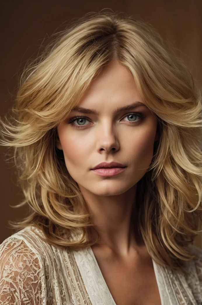 The Feathered-Back Layers Cut
