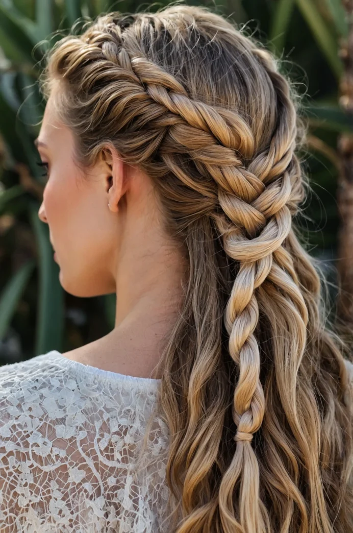 The Knotted Braid Half-Up