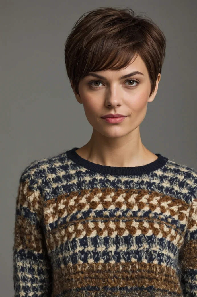 Layered "Bixie" Cut