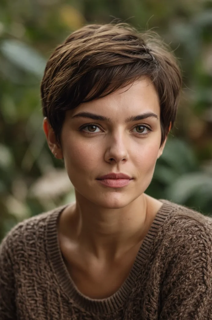 The Lived-In Textured Pixie